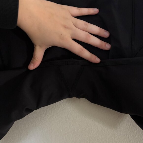 Lululemon In Movement Cropped High-Rise Leggings Everlux 19” Black Cooling 8 - Picture 6 of 11